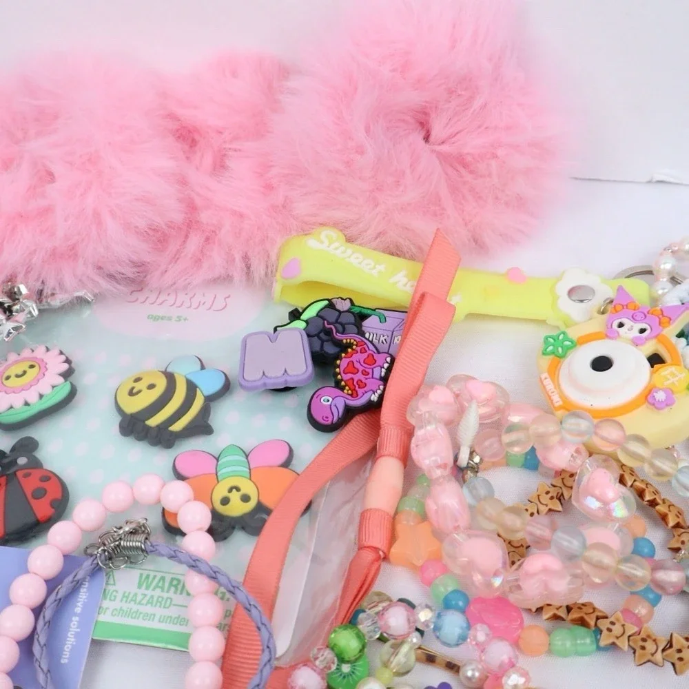 Little Girls Wearable Dress Up Jewelry Mixed Lot‎ Hello Kitty Colorful Butterfly